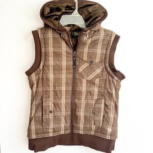 Mountain Hardwear Plaid Snow Ski Vest Jacket